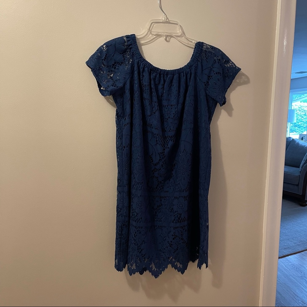 Loft Petite Lace Dress